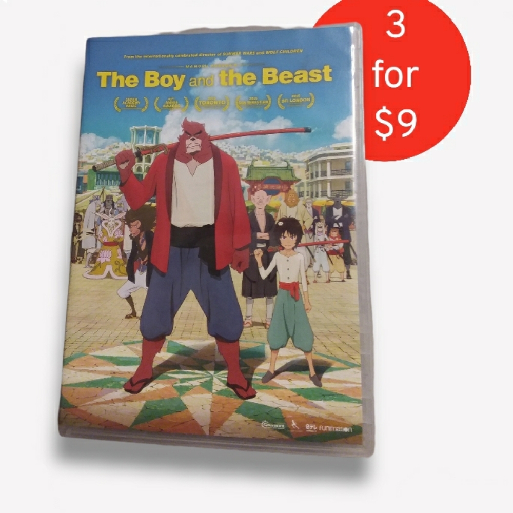 3 for $9 The Boy and the Beast DVD
